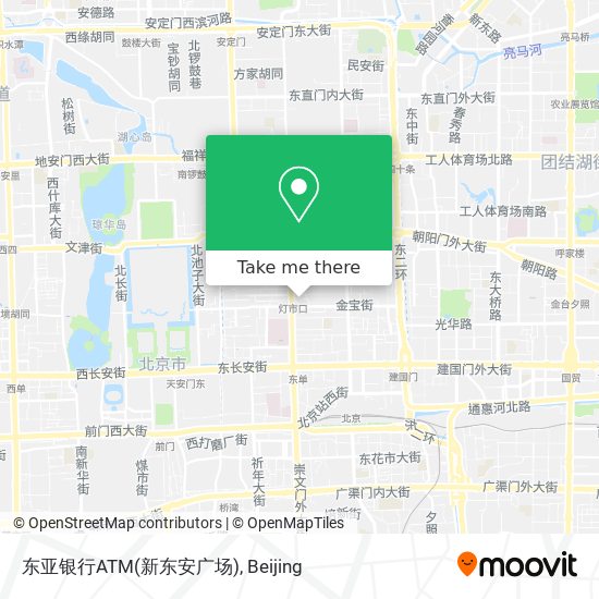 东亚银行ATM(新东安广场) map