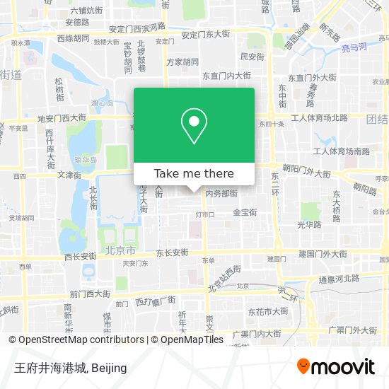 王府井海港城 map