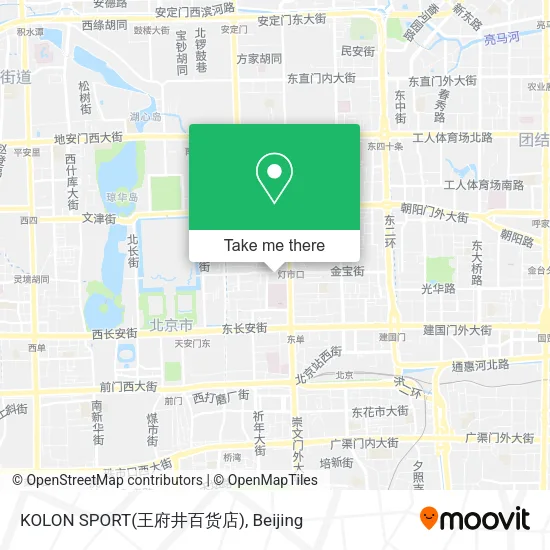 KOLON SPORT(王府井百货店) map