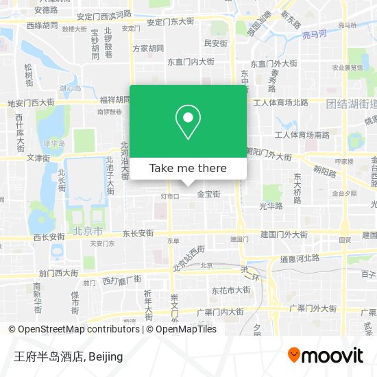 王府半岛酒店 map