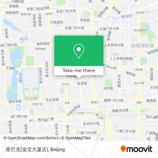 星巴克(金宝大厦店) map