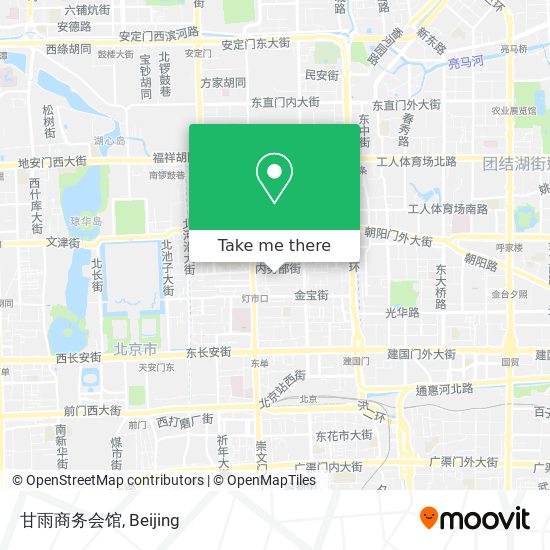 甘雨商务会馆 map