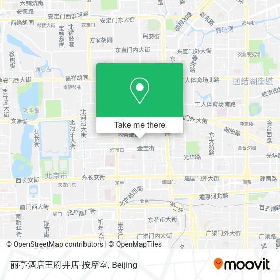丽亭酒店王府井店-按摩室 map