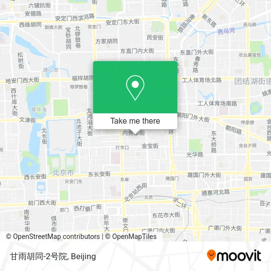 甘雨胡同-2号院 map