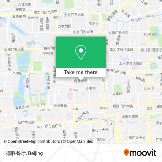 德胜餐厅 map