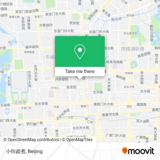 小街卤煮 map