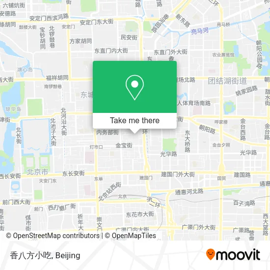香八方小吃 map