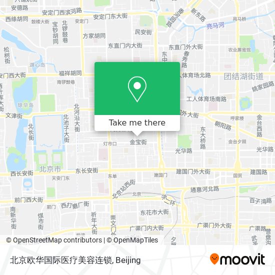 北京欧华国际医疗美容连锁 map