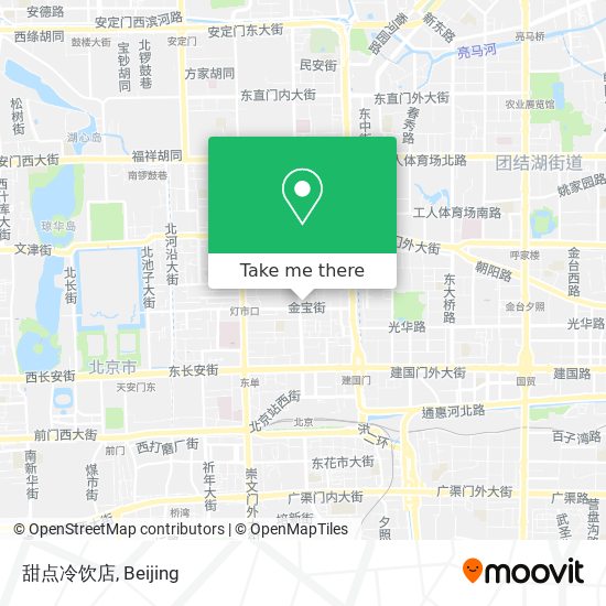 甜点冷饮店 map