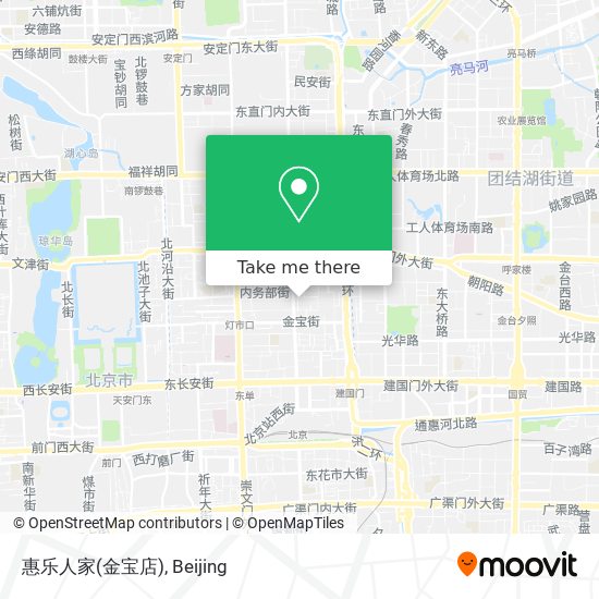 惠乐人家(金宝店) map