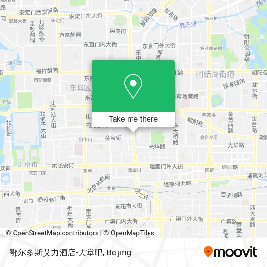 鄂尔多斯艾力酒店-大堂吧 map