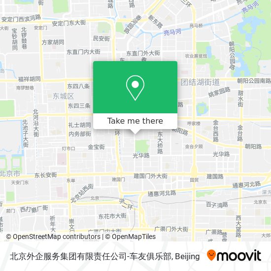 北京外企服务集团有限责任公司-车友俱乐部 map