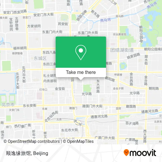 顺逸缘旅馆 map