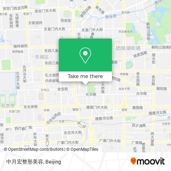 中月宏整形美容 map