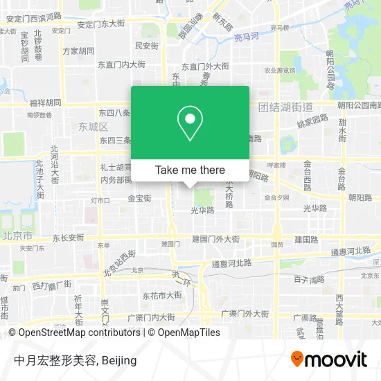 中月宏整形美容 map