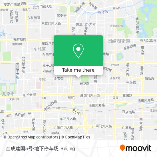 金成建国5号-地下停车场 map