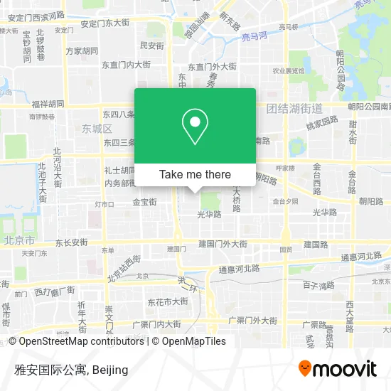 雅安国际公寓 map