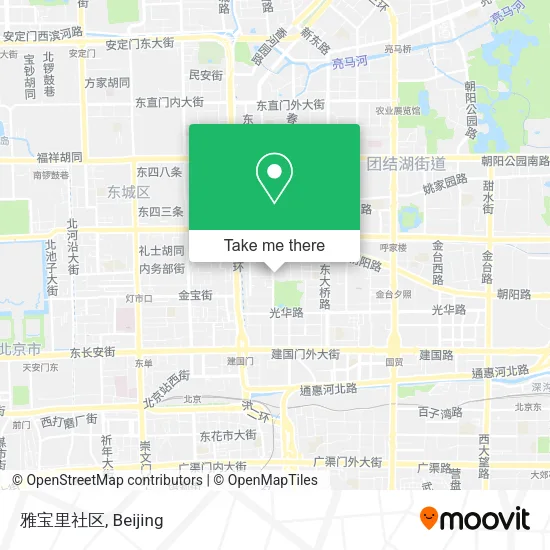 雅宝里社区 map
