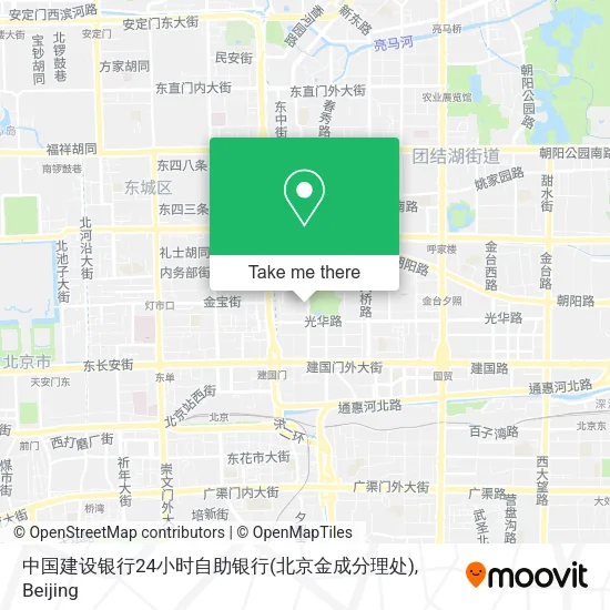 中国建设银行24小时自助银行(北京金成分理处) map