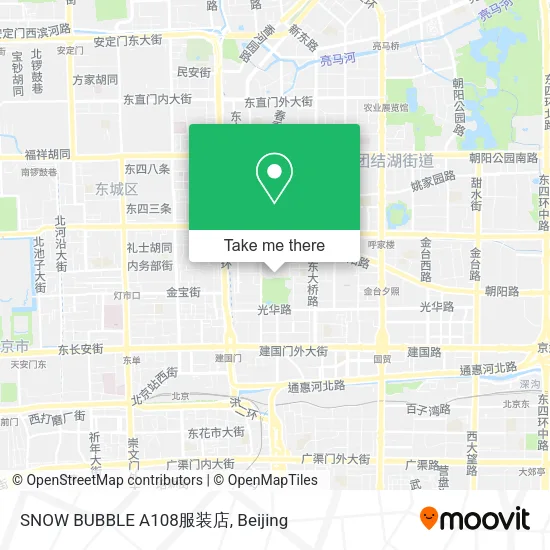SNOW BUBBLE A108服装店 map