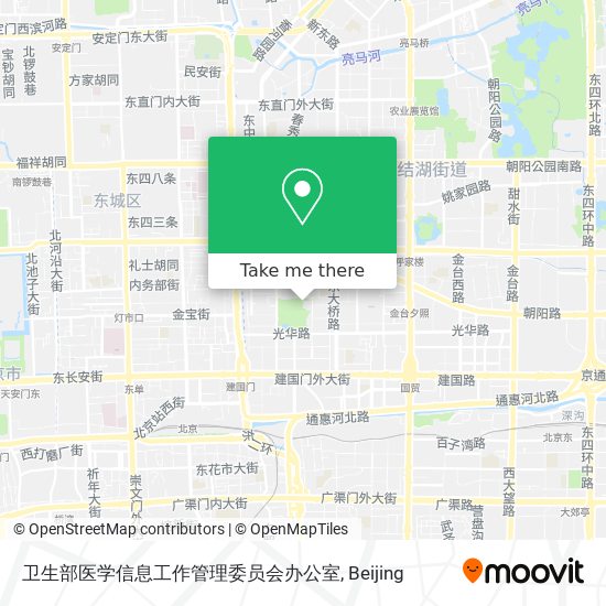 卫生部医学信息工作管理委员会办公室 map