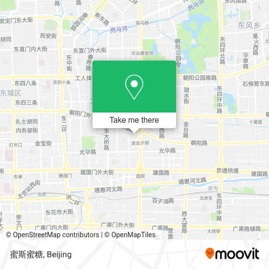 蜜斯蜜糖 map