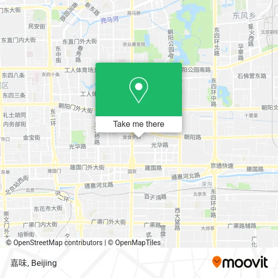 嘉味 map