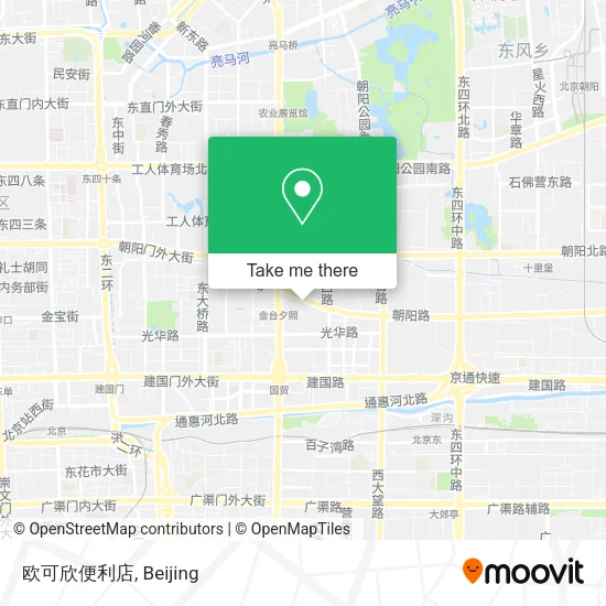 欧可欣便利店 map