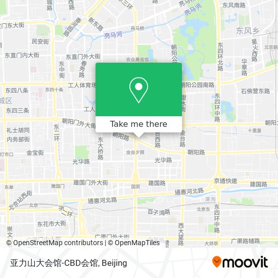 亚力山大会馆-CBD会馆 map
