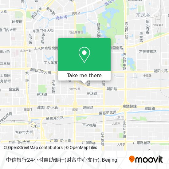 中信银行24小时自助银行(财富中心支行) map