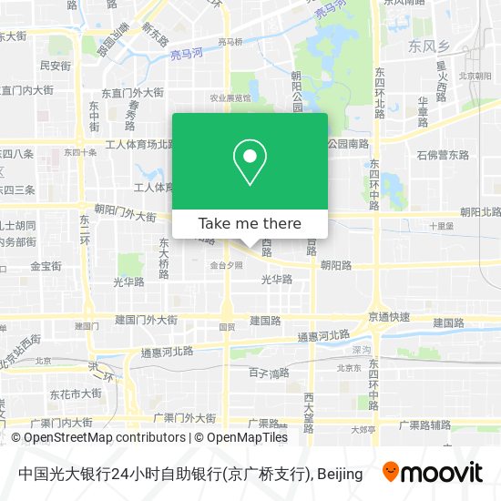 中国光大银行24小时自助银行(京广桥支行) map