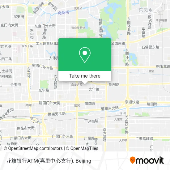 花旗银行ATM(嘉里中心支行) map