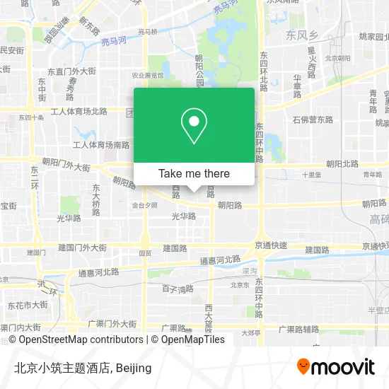 北京小筑主题酒店 map