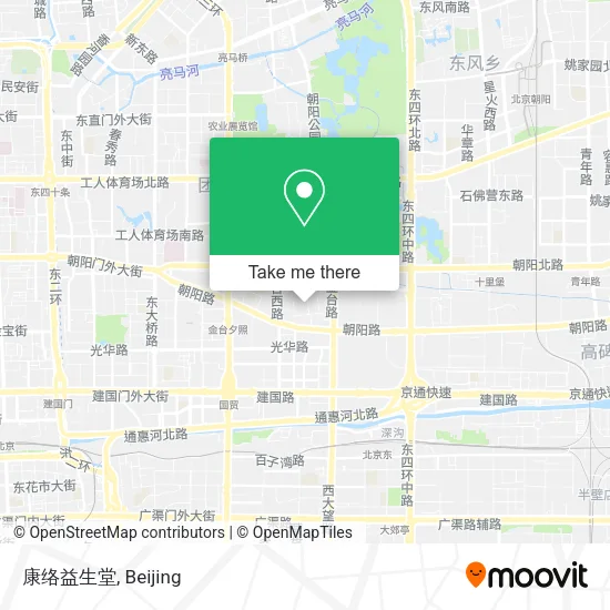 康络益生堂 map