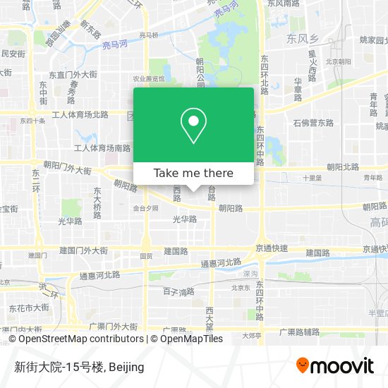 新街大院-15号楼 map