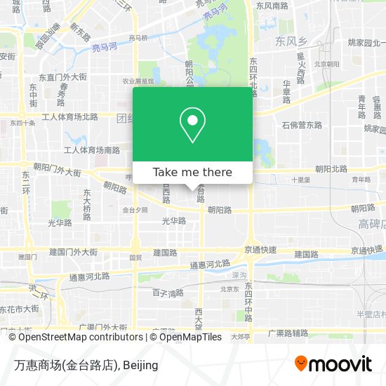 万惠商场(金台路店) map