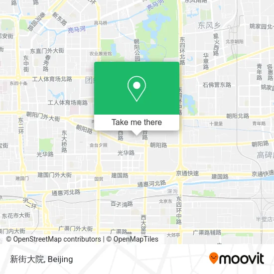 新街大院 map