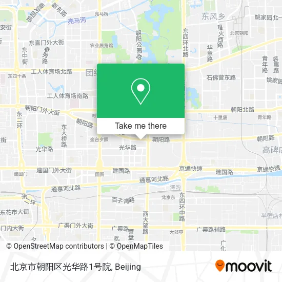 北京市朝阳区光华路1号院 map