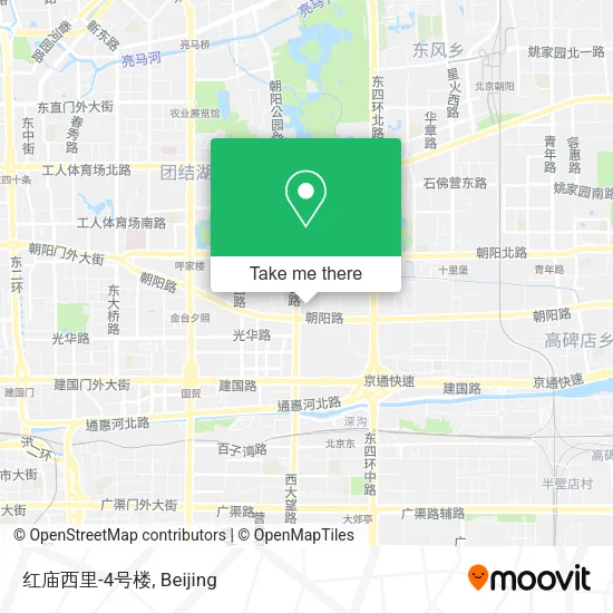 红庙西里-4号楼 map