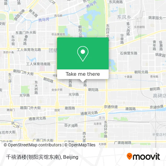 千禧酒楼(朝阳宾馆东南) map