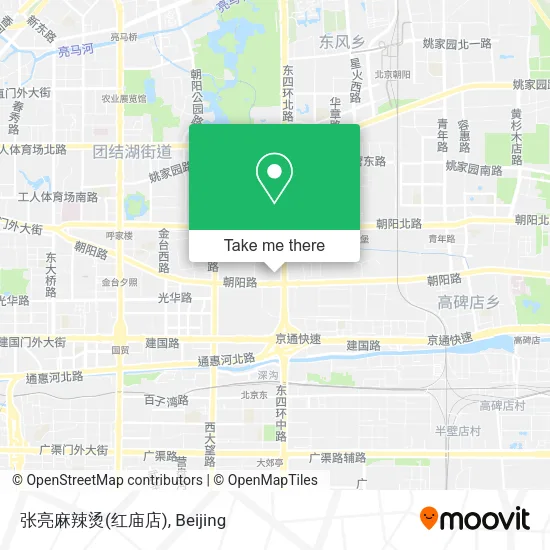 张亮麻辣烫(红庙店) map