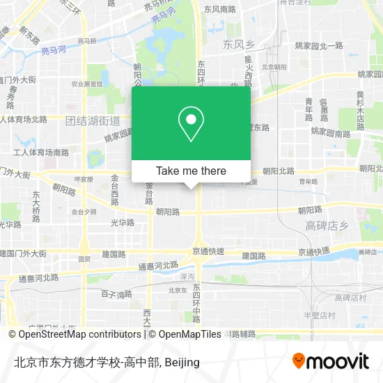 北京市东方德才学校-高中部 map