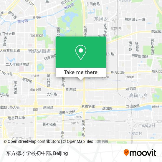 东方德才学校初中部 map