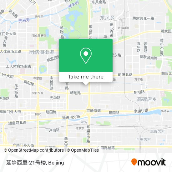 延静西里-21号楼 map