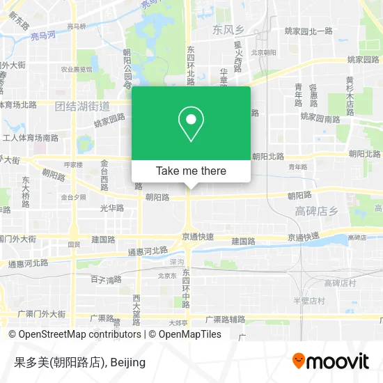 果多美(朝阳路店) map