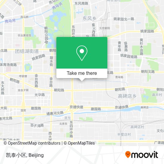 凯泰小区 map