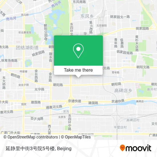 延静里中街3号院5号楼 map