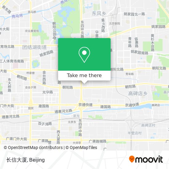 长信大厦 map