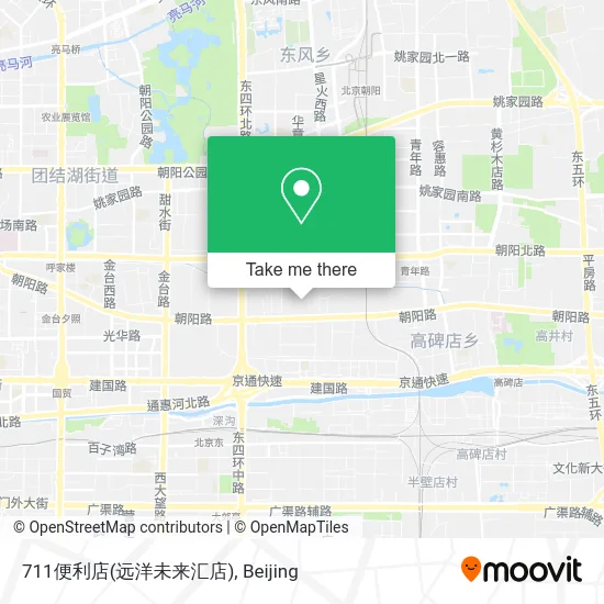 711便利店(远洋未来汇店) map