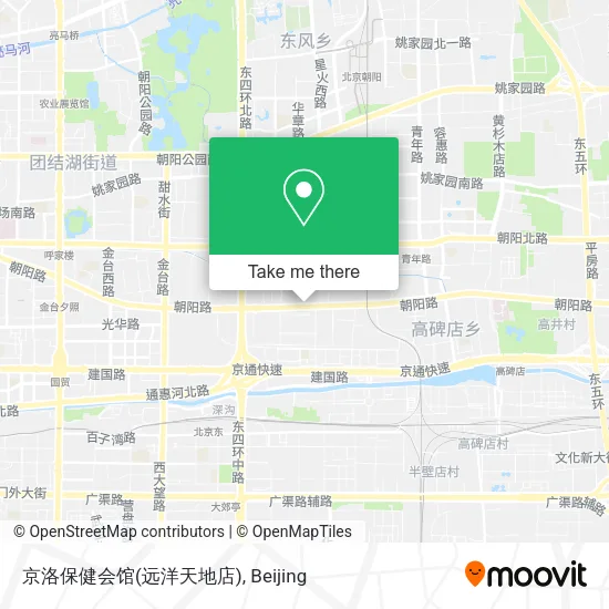 京洛保健会馆(远洋天地店) map